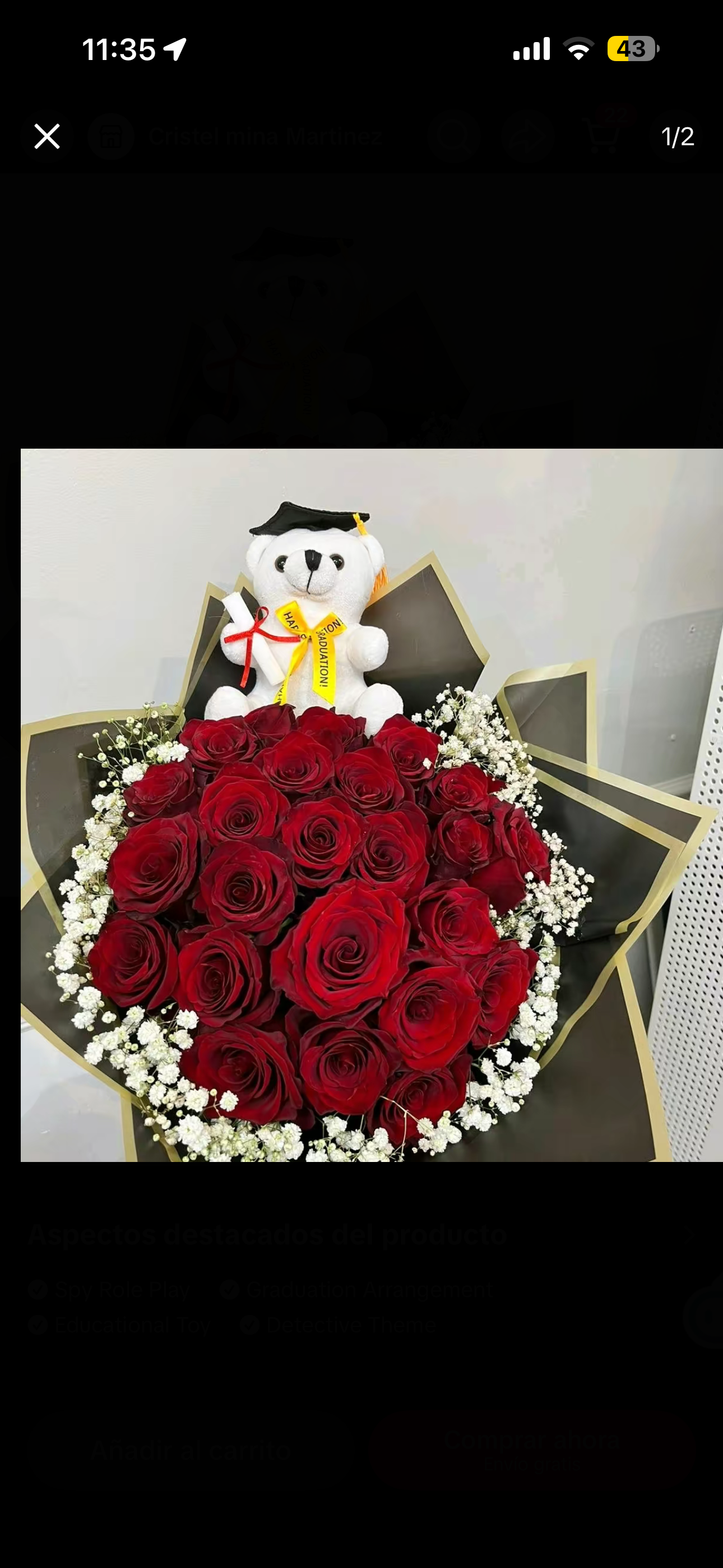 Graduation bouquet